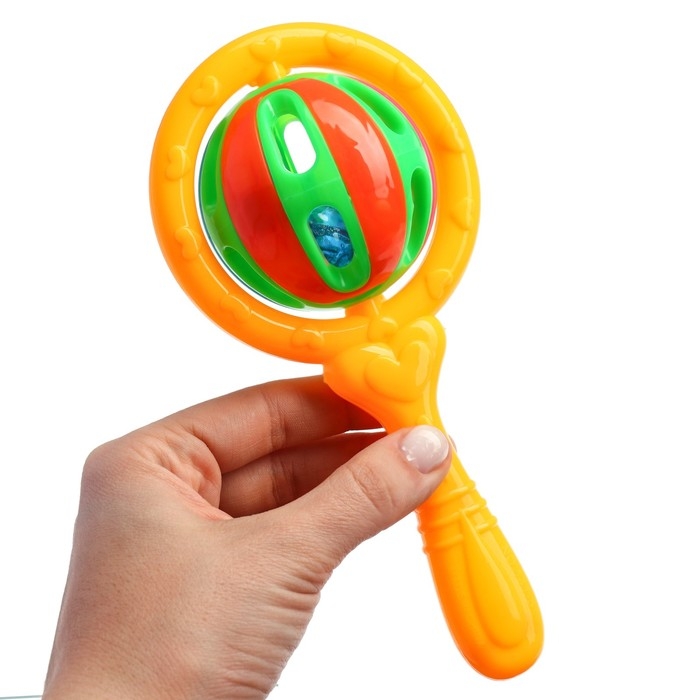 Набор погремушек «Яркий маракас», 2 шт, цвет МИКС Набор погремушек «Яркий маракас», 2 шт, цвет МИКС