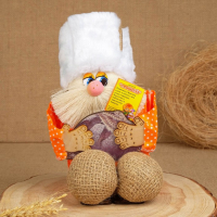 Оберег-домовой "Матвей с караваем", 29х20х17 см, микс Оберег-домовой "Матвей с караваем", 29х20х17 см, микс