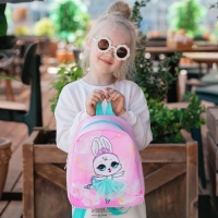 Рюкзак детский для девочки &laquo;Зайка балерина&raquo;, 27х23 см