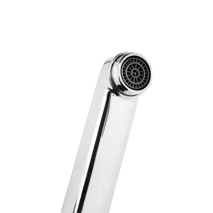 Смеситель для ванны Смеситель для ванны "ЦС-СМ" ЭП400023, однорычажный, настенный, с душевым набором, хром