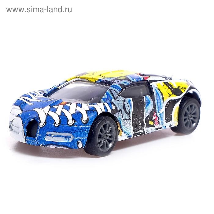 Машина металлическая &laquo;Граффити&raquo;, инерция, МИКС