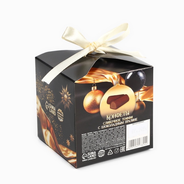 Конфеты на новый год шоколадные в коробке &laquo;Мечтай&raquo;, 100 г