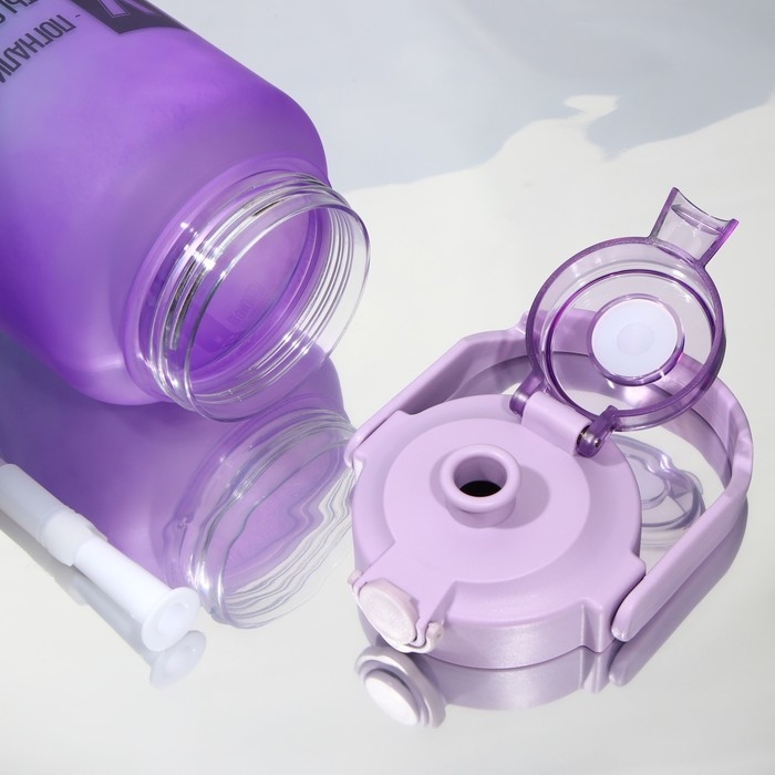 Бутылка для воды с наклейками &laquo;Погнали&raquo;, 2,25 л