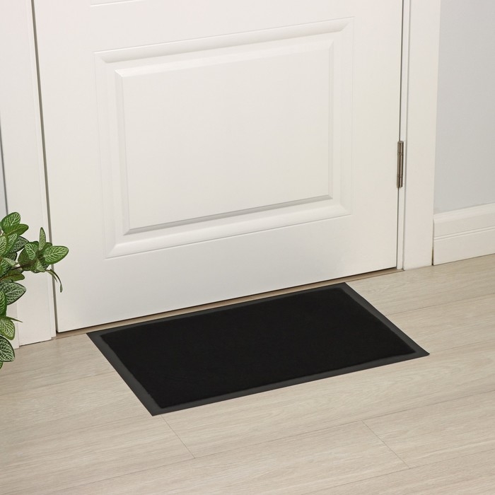 Коврик влаговпитывающий Tuff, 40&times;60 см, цвет чёрный
