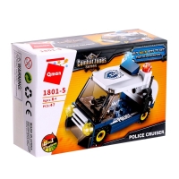 Конструктор Полиция &laquo;Полицейский транспорт&raquo;, 8 видов, МИКС