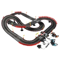 Автотрек &laquo;Топ турбо&raquo;, 2 машинки, 2 пульта управления, звуковые эффекты