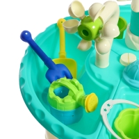 Набор для игры в песке &laquo;Растения&raquo;, со столиком, 6 предметов