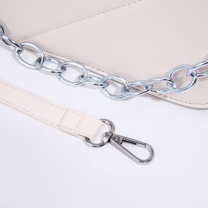 Сумка-мессенджер на магните, цвет белый Сумка-мессенджер на магните, цвет белый