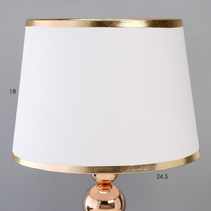 Настольная лампа Настольная лампа "Гелла" Е27 40Вт золото 25х25х40 см