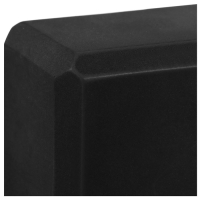 Блок для йоги Sangh, 23х15х8 см, цвет чёрный Блок для йоги Sangh, 23х15х8 см, цвет чёрный