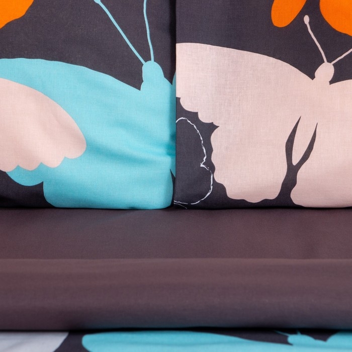 Постельное бельё Этель 1.5 сп Butterflies 143х215 см, 150х214 см, 70х70 см - 2 шт Постельное бельё Этель 1.5 сп Butterflies 143х215 см, 150х214 см, 70х70 см - 2 шт