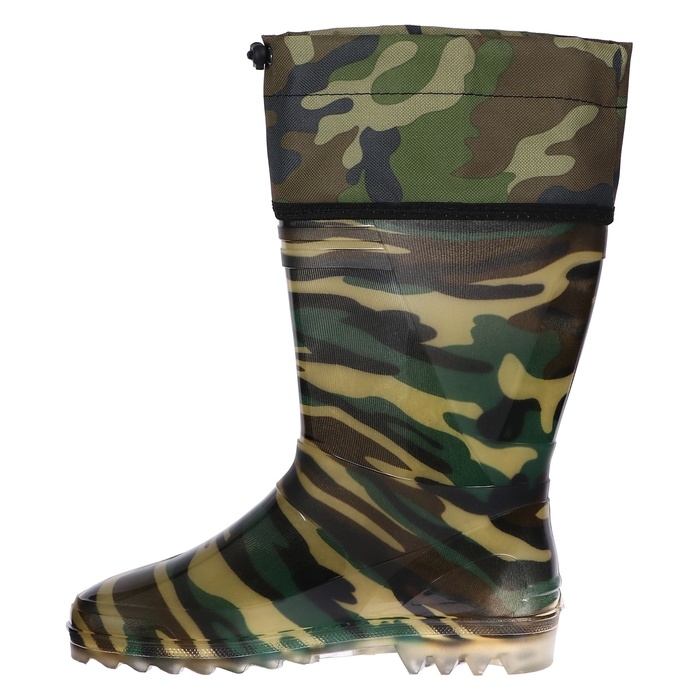 Сапоги мужские С-10РМ, ПВХ, камуфляж МИКС, размер 39 (247)