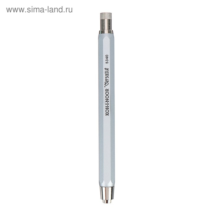 Карандаш цанговый 5.6 мм Koh-I-Noor 5340 Versatil, металл/пластик, серебряный корпус