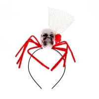 Карнавальный ободок «Череп», цвета МИКС Карнавальный ободок «Череп», цвета МИКС