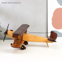 Сувенир дерево "Ретро. Самолет" МИКС 11,5х35,5х30 см