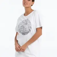 Футболка &laquo;Качели&raquo;, белая, размер S