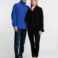 Куртка флисовая унисекс Fliska, ярко-синяя, размер XL/XXL Куртка флисовая унисекс Fliska, ярко-синяя, размер XL/XXL