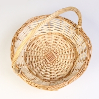 Корзина плетеная, 36 х 12/35 см, ива