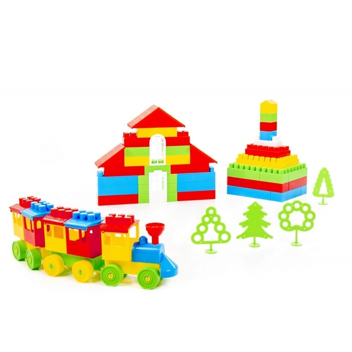 Конструктор &laquo;Строитель&raquo;, 253 детали