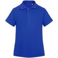 Рубашка поло детская Virma Kids, ярко-синяя, 8 лет