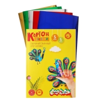 Картон цветной А4 5 листов 5 цветов "Каляка-Маляка", ламинированный, металлик, ЗОЛОТО + СЕРЕБРО, 230 г/м2, в папке Картон цветной А4 5 листов 5 цветов "Каляка-Маляка", ламинированный, металлик, ЗОЛОТО + СЕРЕБРО, 230 г/м2, в папке