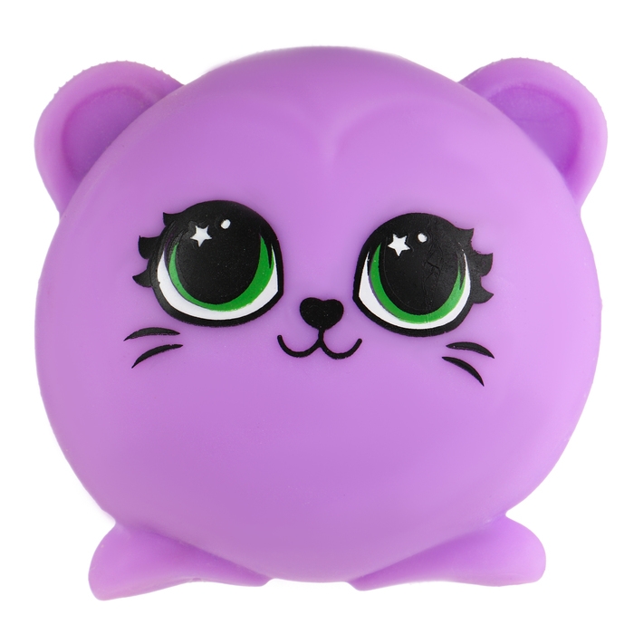 Антистресс сквиш мялка &laquo;Кошечка&raquo;,с пастой, в пакете