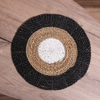 Коврик плетёный круглый 35 см Коврик плетёный круглый 35 см