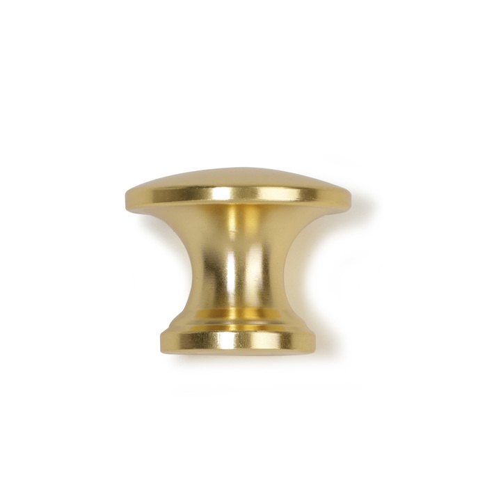 Ручка кнопка CAPPIO RK148, d=24 мм, цвет сатиновое золото