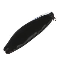 Пенал мягкий 1 отделение, 115х220, плоский, для девочки, серебряный, Seventeen Пенал мягкий 1 отделение, 115х220, плоский, для девочки, серебряный, Seventeen