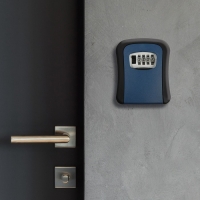 Сейф-ключница кодовая ТУНДРА LIGHT, цвет темно-синий Сейф-ключница кодовая ТУНДРА LIGHT, цвет темно-синий