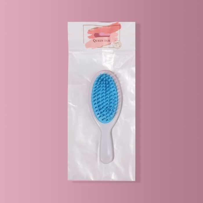 Расчёска-мини массажная, 4,5 × 13 см, цвет МИКС Расчёска-мини массажная, 4,5 × 13 см, цвет МИКС