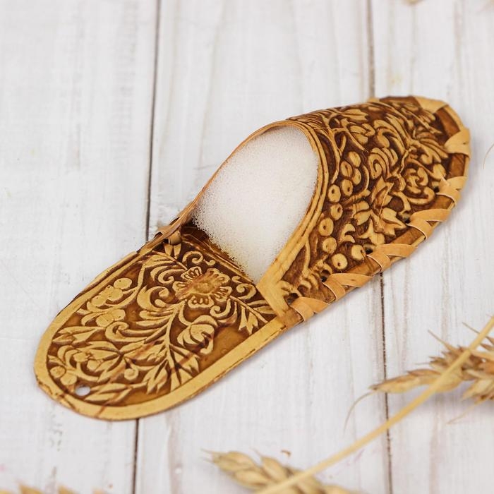 Игольница &laquo;Рябинка&raquo;, 6&times;14 см, береста