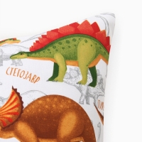 Наволочка "Этель" Динозавры 50х70 см, 100% хл, бязь Наволочка "Этель" Динозавры 50х70 см, 100% хл, бязь