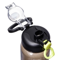 Бутылка для воды, 800 мл, SPORT, 800 мл, с поильником, черная Бутылка для воды, 800 мл, SPORT, 800 мл, с поильником, черная