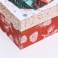 Коробка прямоугольная "Подарки" ,27 &times; 17 &times; 11 см