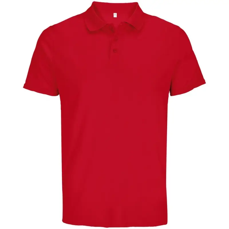 Рубашка поло унисекс Pitcher, красная, размер XS