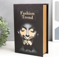 Сейф-книга дерево кожзам "Девушка. Бабочка. Молчание" 27х18х7 см Сейф-книга дерево кожзам "Девушка. Бабочка. Молчание" 27х18х7 см