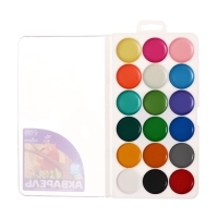 Акварель18 цветов (9 классических + 9 перламутровых) Calligrata Акварель18 цветов (9 классических + 9 перламутровых) Calligrata