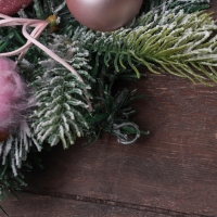 Сваг настенный "Сюрприз" 60х23 см, розовый