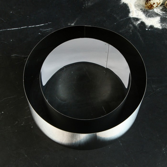 Набор форм для выпечки и выкладки &laquo;Круг&raquo;, d-20, h-12 см, 2 шт