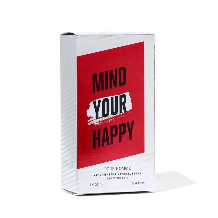 Туалетная вода мужская Mind your happy, 100 мл Туалетная вода мужская Mind your happy, 100 мл