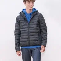 Куртка с капюшоном мужская Stream Men, черная, размер S