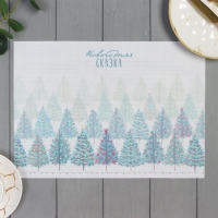 Салфетка новогодняя на стол Доляна &laquo;Новогодняя сказка&raquo;, 40х29см