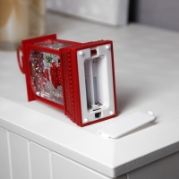 Светодиодная фигура &laquo;Дед Мороз&raquo; 7.5 &times; 13 &times; 4.3 см, пластик, батарейки АААх2 (не в комплекте), свечение тёплое белое