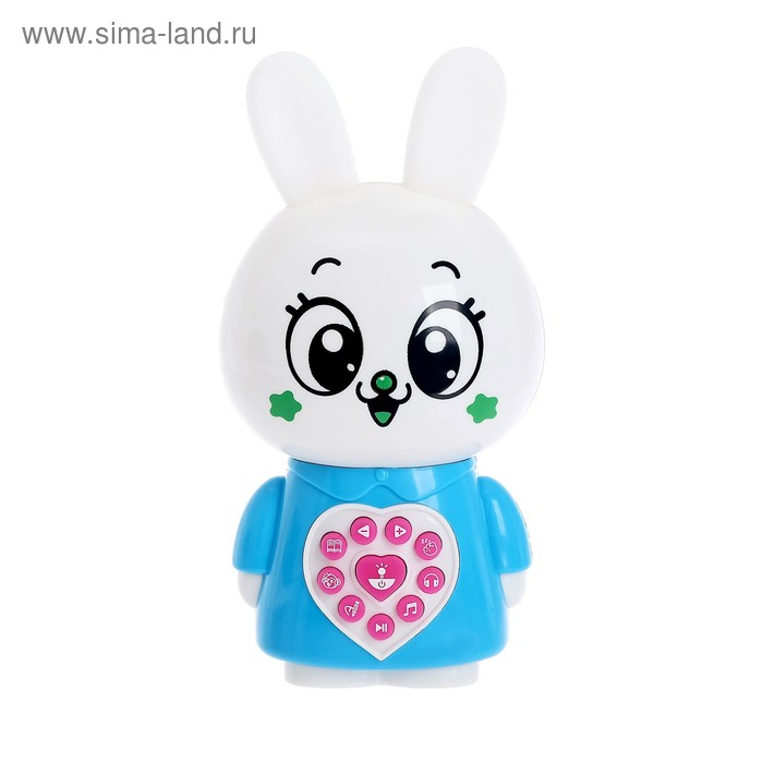 Музыкальная игрушка &laquo;Любимый дружок: Зайчик&raquo;, поёт песни, рассказывает сказки, ушки мигают цветными огоньками