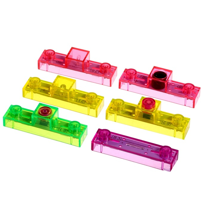 Конструктор блочный-электронный «Электронный лабиринт», 72 схемы, 34 детали Конструктор блочный-электронный «Электронный лабиринт», 72 схемы, 34 детали