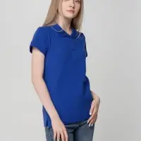 Рубашка поло женская Virma lady, ярко-синяя, размер 3XL Рубашка поло женская Virma lady, ярко-синяя, размер 3XL