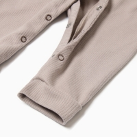 Комбинезон детский с открытыми ножками, цвет серый, рост 74