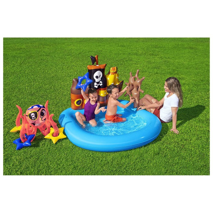 Игровой центр &laquo;Кораблик&raquo;, 140 х 130 х 104 см, от 2 лет, 52211 Bestway