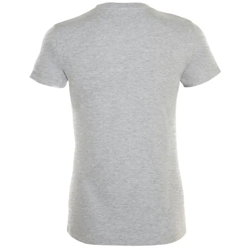 Футболка женская &laquo;Ты у меня вот здесь&raquo;, серый меланж, размер M